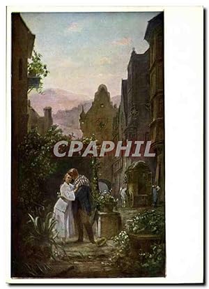 Seller image for Carte Postale Moderne Carl Spitzweg 1808 1885 Der Abschied Les adieux Fare well for sale by CPAPHIL