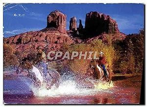 Image du vendeur pour Carte Postale Moderne Bons baisers de Clarks Chevaux Pionniers mis en vente par CPAPHIL