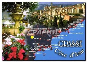 Bild des Verkufers fr Carte Postale Moderne Les sites de la Cote d'Azur Grasse Alpes Maritimes Capitale mondiale de la Parfumerie Etape de l zum Verkauf von CPAPHIL