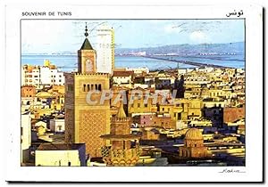 Bild des Verkufers fr Carte Postale Moderne Tunis Musquee Zirouna et Htel Africa zum Verkauf von CPAPHIL