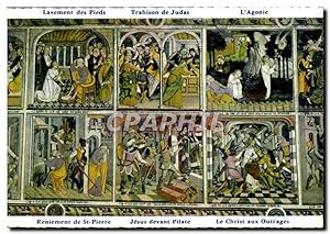 Image du vendeur pour Carte Postale Moderne La Brigue A M Sanctuaire de N D des Fontaines Fresques de Jean Canavesio mis en vente par CPAPHIL