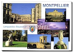 Seller image for Carte Postale Moderne Couleurs et lumiere de France Montpellier Herault les echelles de la ville la prfecture port Ju for sale by CPAPHIL