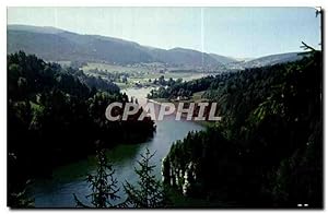 Imagen del vendedor de Carte Postale Moderne La Franche Comte Pittoresque Le Saut du Doubs Frontiere Franco Suisse Les Bassins Profondeur a la venta por CPAPHIL