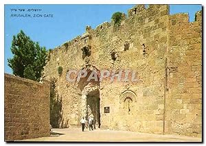 Bild des Verkufers fr Carte Postale Moderne Jerusalem Zion Gate zum Verkauf von CPAPHIL