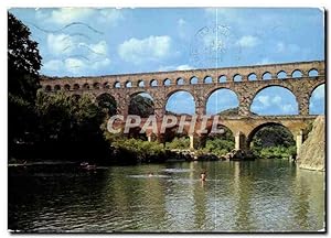 Image du vendeur pour Carte Postale Moderne Le Pont du Gard Construit sur l'ordre d'Agrippa vers l'an 19 avant JC mis en vente par CPAPHIL