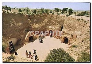 Carte Postale Moderne Tunisie Matamata Habitations troglodytes