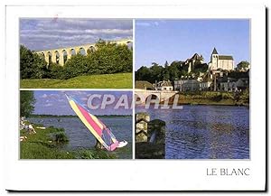 Image du vendeur pour Carte Postale Moderne Le Blanc Indre Le viaduc L'Etang de la Gabriere Le bord de la Creuse Planche a vole mis en vente par CPAPHIL