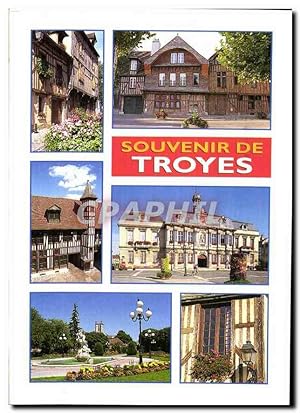 Carte Postale Moderne Souvenir de Troyes