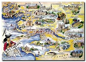 Bild des Verkufers fr Carte Postale Moderne Les Provinces franaises Bretagne Bretagne Sud zum Verkauf von CPAPHIL