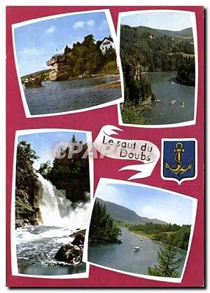 Imagen del vendedor de Carte Postale Moderne Frontiere Franco Suisse Villers le Lac Les Bassins et le Saut du Doubs a la venta por CPAPHIL