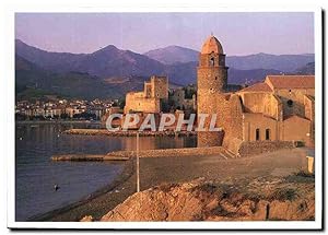 Carte Postale Moderne En parcourant Cote Vermeille Collioure Pyrenees Orientales