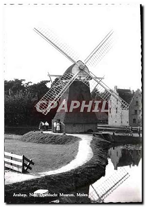 Carte Postale Moderne Arnhem Ned Openlucht Museum Molen