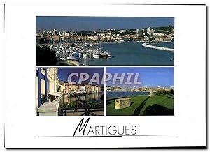 Image du vendeur pour Carte Postale Moderne Martigues Bouches du Rhone France la Venis Provencale vue gnrale le Miroir aux Oiseaux le Jard mis en vente par CPAPHIL