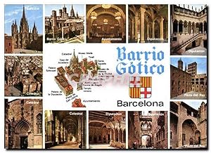 Carte Postale Moderne Barcelone Barrio Gotico