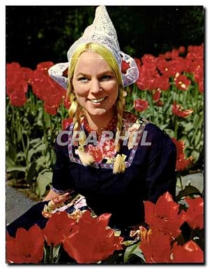 Bild des Verkufers fr Carte Postale Moderne La Hollande en Parure des Fleurs zum Verkauf von CPAPHIL