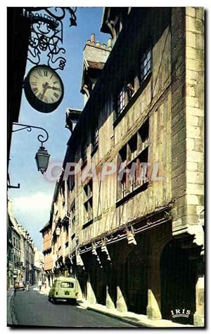 Image du vendeur pour Carte Postale Moderne Dijon Rue Verrerie Maisons a Colombages mis en vente par CPAPHIL