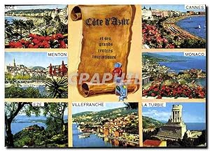 Immagine del venditore per Carte Postale Moderne Cote d'Azur French Rivera Les grands centres touristiques venduto da CPAPHIL