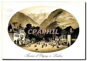 Bild des Verkufers fr Carte Postale Moderne Avenue d'Etigny a Luchon Lithographie de Gorse zum Verkauf von CPAPHIL