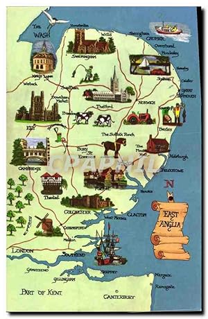 Bild des Verkufers fr Carte Postale Moderne East Anglia zum Verkauf von CPAPHIL