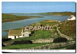 Carte Postale Moderne Clifden Bay from the Sky Road Connemara Co Galway Ireland
