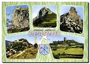 Image du vendeur pour Carte Postale Moderne Chteaux Cathares Roquefixade mis en vente par CPAPHIL