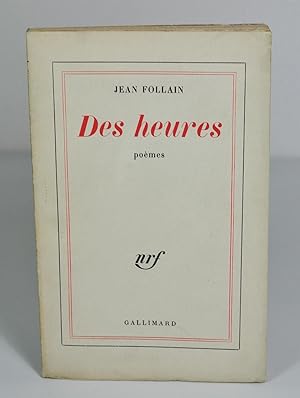 Des heures - Poèmes