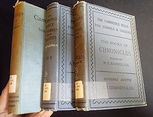 3 X Cambridge Bible : Chronicles, Job & Kings I 1895-1898