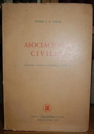 Imagen del vendedor de ASOCIACIONES CIVILES. Rgimen jurdico, contable y fiscal a la venta por Fbula Libros (Librera Jimnez-Bravo)