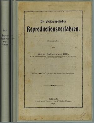 Bild des Verkufers fr Die photographischen Reproductionsverfahren. Mit 12 Tafeln und 14 in den Text gedruckten Abbildungen. zum Verkauf von Antiquariat Fluck