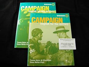 Imagen del vendedor de Campaign. English for the military. Workbook 1 + 2. a la venta por Antiquariat Bebuquin (Alexander Zimmeck)