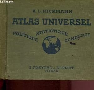 Seller image for Atlas universel : politique, statistique, commerce for sale by Le-Livre