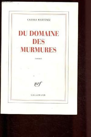 Image du vendeur pour Du domaine des murmures mis en vente par Le-Livre