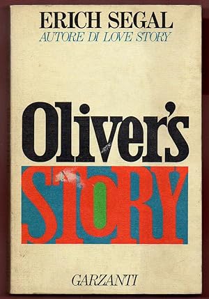 Bild des Verkufers fr Oliver's Story zum Verkauf von Libreria Oltre il Catalogo