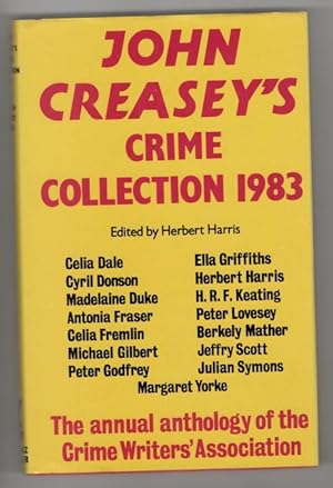 Immagine del venditore per John Creasey's Crime Collection 1983 (First UK Edition) Publisher's File Copy venduto da Heartwood Books and Art