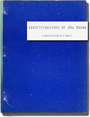 Bild des Verkufers fr Identification Of A Woman [Identificazione Di Una Donna] (Original screenplay for the 1982 film) zum Verkauf von Royal Books, Inc., ABAA