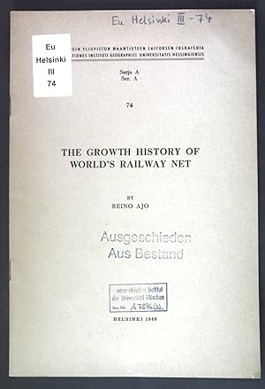 Imagen del vendedor de The growth history of world's railway net; Acta Geographica 19 No. 6; a la venta por books4less (Versandantiquariat Petra Gros GmbH & Co. KG)