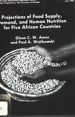 Imagen del vendedor de Projections of Food Supply, Demand, and Human Nutrition for Five African Countries; The Georgia Agricultural Experiment Stations College of Agriculture, The University of Georgia, Research Report 500; a la venta por books4less (Versandantiquariat Petra Gros GmbH & Co. KG)