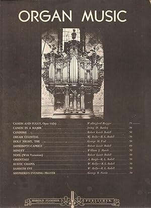 Canon and Fugue for Organ Opus 33(b)