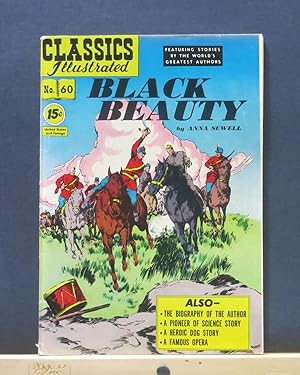 Image du vendeur pour Black Beauty, Classics Illustrated #60 mis en vente par Tree Frog Fine Books and Graphic Arts