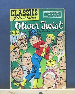 Image du vendeur pour Oliver Twist, Classics Illustrated #23 mis en vente par Tree Frog Fine Books and Graphic Arts