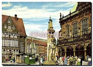 Carte Postale Moderne Bremen Roland