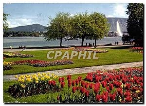 Bild des Verkufers fr Carte Postale Moderne Geneve le parc de la Perle du Lac zum Verkauf von CPAPHIL