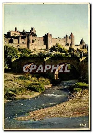 Image du vendeur pour Carte Postale Moderne Horizons de l'Aude La Cite de Carcassonne vue gnrale mis en vente par CPAPHIL