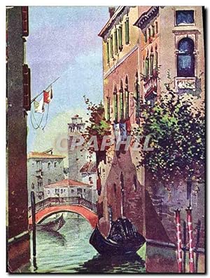 Bild des Verkufers fr Carte Postale Ancienne Venise Ponte del Mondo Nuovo zum Verkauf von CPAPHIL