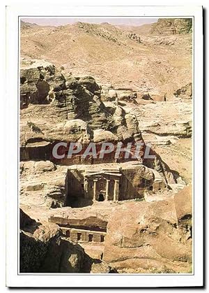 Bild des Verkufers fr Carte Postale Moderne Au sud du Djebel el Chara la montagne de roche rose a engendre avec bonheur la ville de Petra zum Verkauf von CPAPHIL