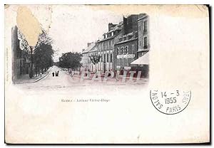 Carte Postale Ancienne Rodez Avenue Victor Hugo