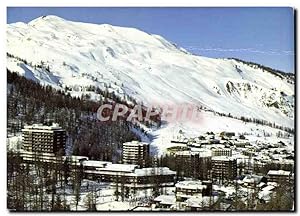 Carte Postale Moderne Vars les Claux Htes Alpes vue de la Station et les Pistes de la Mayt