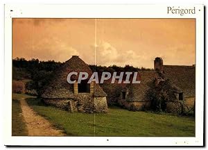 Bild des Verkufers fr Carte Postale Moderne Ombres et lumieres en Perigord Coucher de soleil sur les bories zum Verkauf von CPAPHIL