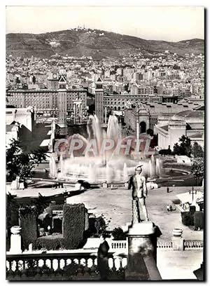 Carte Postale Moderne Barcelona Parc de Montjuich