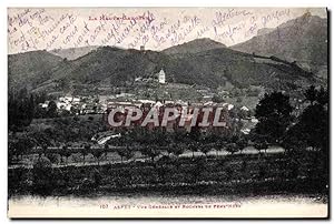 Imagen del vendedor de Carte Postale Ancienne La Haute Garonne Aspet vue générale et Rochers Pene Nere a la venta por CPAPHIL